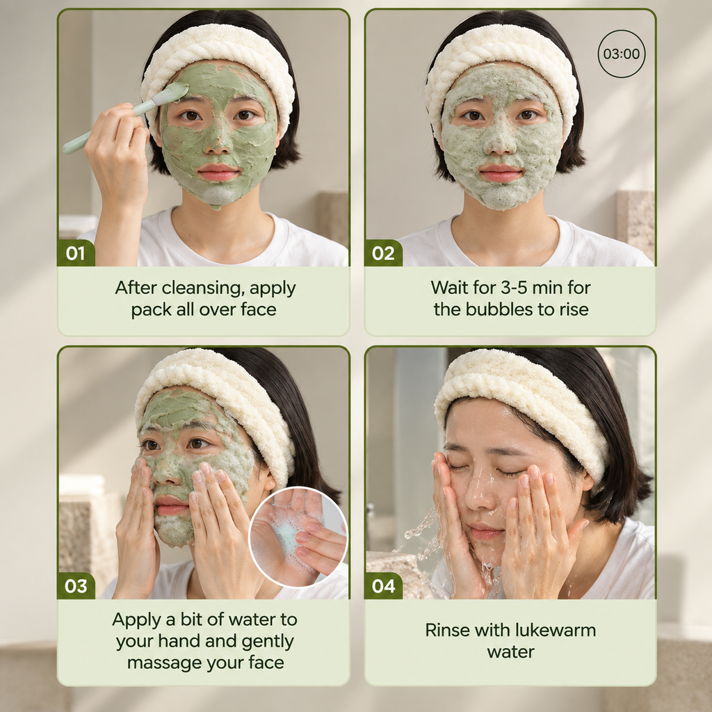 Holy Basil Bubble Deep Mask